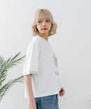 【CONVERSE/コンバース】発泡プリント 配色リンガーＴシャツ ❘ジーンズメイト公式オンラインショップ