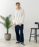 【BLUE STANDARD/ブルースタンダード】パフィースウェット バイカラー プルオーバーパーカー フーディー ストレッチ 春服