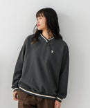 【U.S. POLO ASSN./ユーエスポロアッスン】Vネック リブライン 裏起毛 スウェットトレーナー