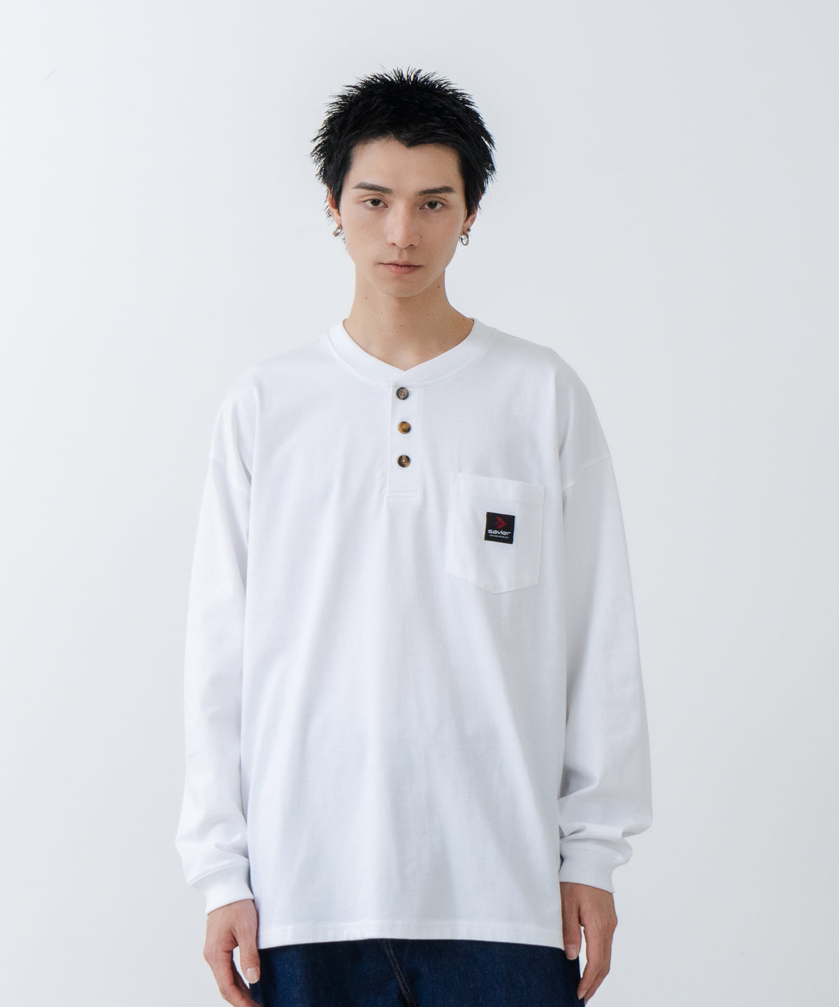 THE ROW 25SS Ennio 長袖ヘンリーネックカットソ THE ROW 25SS Ennio 長袖ヘンリーネックカットソ