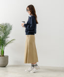 【C-FORT POINT/フォートポイント】2枚襟 スウェットポロトレーナー