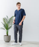 ZEROSTAIN キーネック Tシャツ 防汚 UVカット 汗染みの目立ちにくいTシャツ