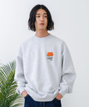 【BEN DAVIS/ベンデイヴィス】裏起毛バックプリントクルーネックスウェットトレーナー zo