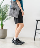 【C-FORT POINT/フォートポイント】【ウエストは総ゴム仕様で履きやすさ・動きやすさ抜群◎】シェフハーフパンツ ショートパンツ ワイド 太め 短パン ウエストゴム 楽ちん イージーパンツ 膝丈 アメカジ スケーター ストリート アウトドア