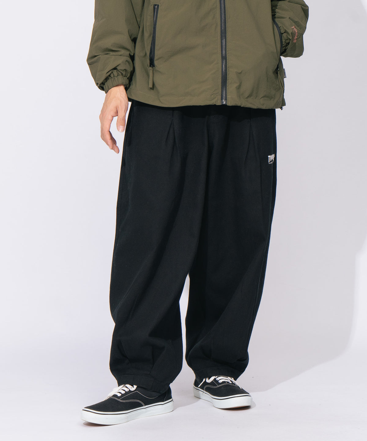 THRASHER/スラッシャー】ワイドバルーンデニムパンツ zo
