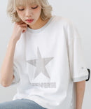 【CONVERSE/コンバース】発泡プリント 配色リンガーＴシャツ ❘ジーンズメイト公式オンラインショップ