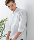 COOLMAXリネンミックス7分袖シャツ【BLUE STANDARD/ブルースタンダード