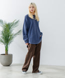 【UNDER WRAPS/アンダーラップス】ピグメント加工 バックプリントロンT zo