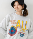 【CONVERSE/コンバース】パッチロゴ グラフィック スウェットトレーナー