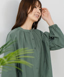 【FORT POINT/フォートポイント】スカラップ 刺繍 ブラウス