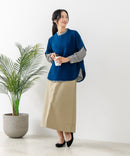 【C-FORT POINT/フォートポイント】ニットベスト＋ブラウスアンサンブル2