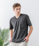 ZEROSTAIN Vネック Tシャツ 防汚 UVカット 汗染みの目立ちにくいTシャツ