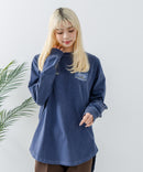 【UNDER WRAPS/アンダーラップス】ピグメント加工 バックプリントロンT zo