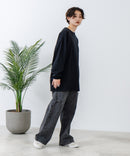 【GLOW DOG/グロウドッグ】ブランドロゴ DOGアイコン バックプリント ロンT