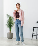 【BEVERLY HILLS POLO CLUB/ビバリーヒルズポロクラブ】【選べる2シルエット】オックスワイドシャツ（クロップド丈 or ビッグシルエット）ポニー刺繍