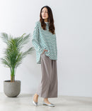 【FORT POINT/フォートポイント】ヒヤシパンツワイド 接触冷感 UVカット zo