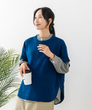 【C-FORT POINT/フォートポイント】ニットベスト＋ブラウスアンサンブル2