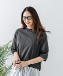 【汗染みの目立ちにくいTシャツ ZEROSTAIN/ゼロステイン】バルーン袖Tシャツ レディース 撥水・汗染み防止 多機能Tシャツ zo