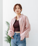 【BEVERLY HILLS POLO CLUB/ビバリーヒルズポロクラブ】【選べる2シルエット】オックスワイドシャツ（クロップド丈 or ビッグシルエット）ポニー刺繍