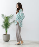 【FORT POINT/フォートポイント】ヒヤシパンツワイド 接触冷感 UVカット zo