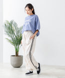 【FORTPOINT/フォートポイント】ラインイージーパンツ