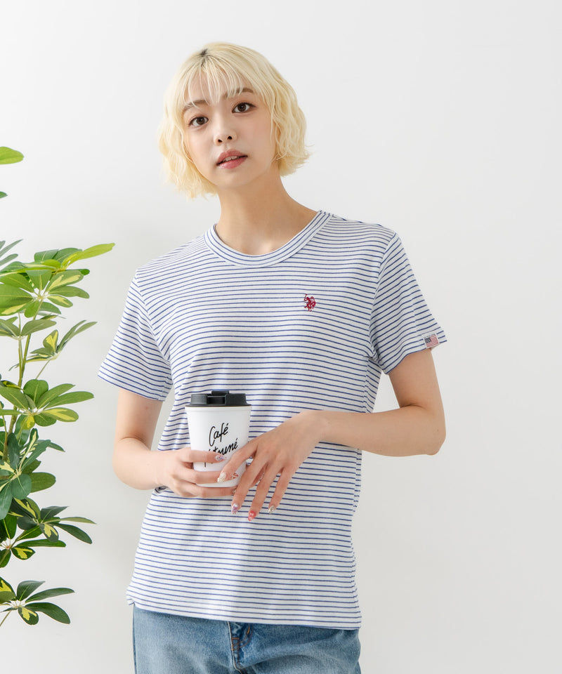 スムースＴシャツ【U.S. POLO ASSN./ユーエスポロアッスン】　　　　　　　　　　　　　　　　　　　　　　　　　　　　　　　　　　　　　　　　　　　　　　　　　　　　　　　　　　　　　　　　　　　　　　　　