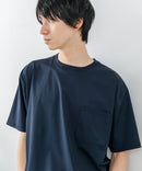 【BLUE STANDARD/ブルースタンダード】【遮熱・接触冷感・吸水速乾の高機能Tシャツ】 ICEストレッチ胸ポケットTシャツ ハイストレッチ 酷暑対策 ビズ ビジカジ ユニセックス