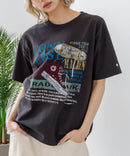 【CONVERSE/コンバース】天竺 シューズグラフィックTシャツ ブラック ❘ジーンズメイト公式オンラインショップ