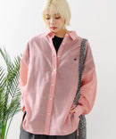 【BEVERLY HILLS POLO CLUB/ビバリーヒルズポロクラブ】ワンポイント刺繍 シアーシャツ zo