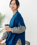 【C-FORT POINT/フォートポイント】ニットベスト＋ブラウスアンサンブル2