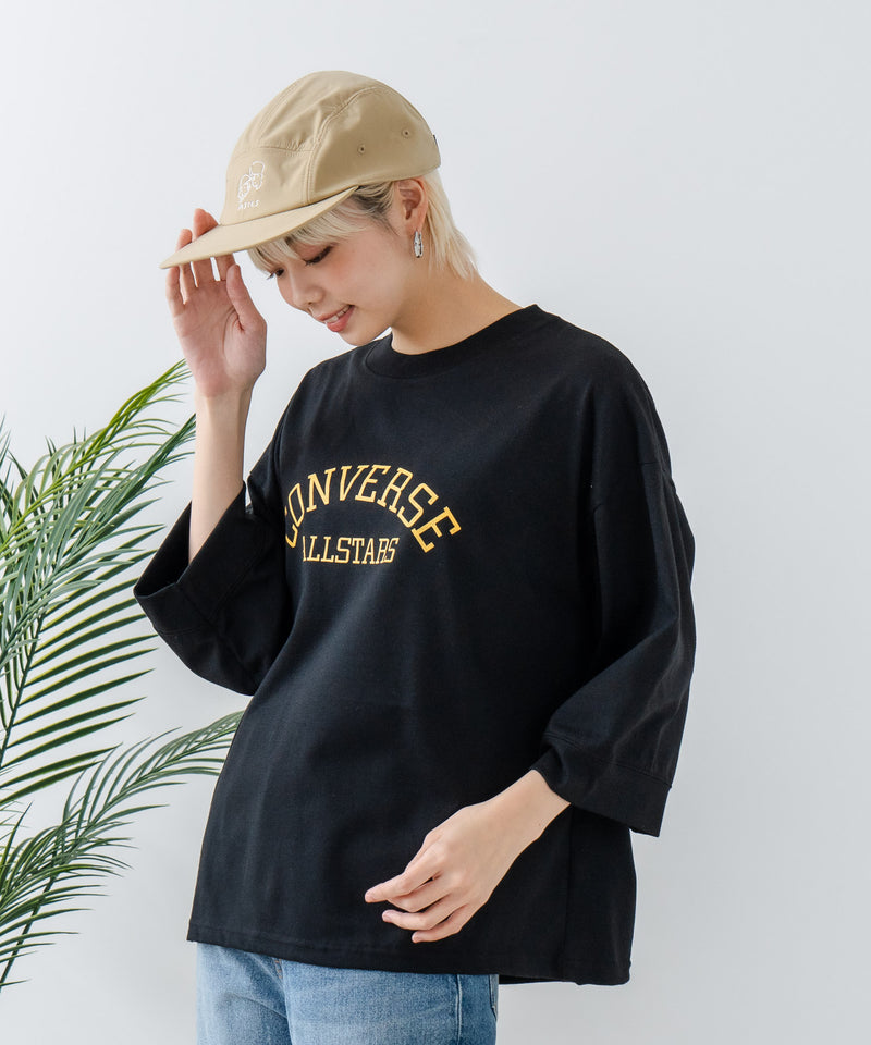 ８分袖 切替 Tシャツ  CONVERSE コンバース