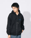 THRASHER スラッシャー 裏起毛 胸刺繍 フード刺繍 フルジップフーディー ジップパーカー