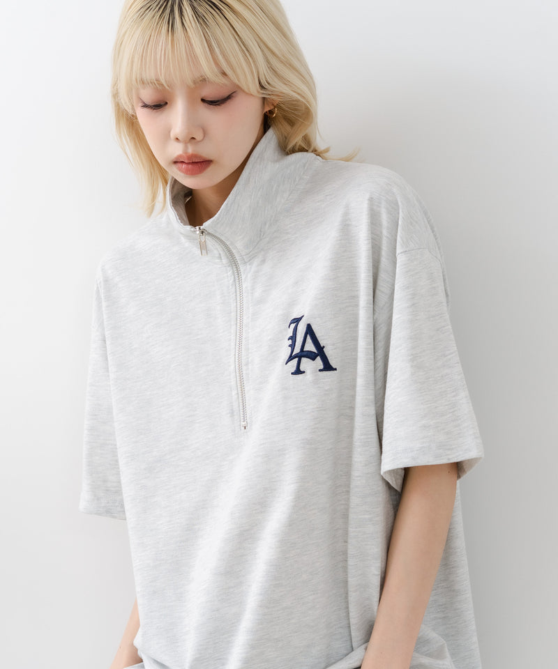 SAVIER/サビアー】×【ZERO STAIN/ゼロステイン】【LAロゴ立体刺繍