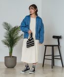 【C-FORT POINT/フォートポイント】デニムフライトジャケット ❘ジーンズメイト公式オンラインショップ