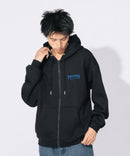 THRASHER スラッシャー 裏起毛 胸刺繍 フード刺繍 フルジップフーディー ジップパーカー