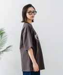 【CONVERSE/コンバース】×【TOM AND JERRY/トムとジェリー】ブランドロゴ プリント オーバーサイズ Tシャツzo