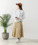 【C-FORT POINT/フォートポイント】ネコマフラー刺繍 スウェットトレーナー