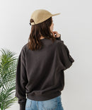 【CONVERSE/コンバース】クラックロゴ グラフィック スウェットトレーナー