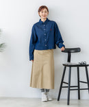 【BEVERLY HILLS POLO CLUB/ビバリーヒルズポロクラブ】【選べる2シルエット】オックスワイドシャツ（クロップド丈 or ビッグシルエット）ポニー刺繍