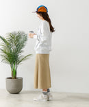 【C-FORT POINT/フォートポイント】ネコマフラー刺繍 スウェットトレーナー