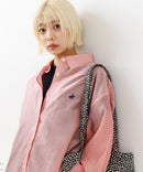 【BEVERLY HILLS POLO CLUB/ビバリーヒルズポロクラブ】ワンポイント刺繍 シアーシャツ zo