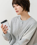 【C-FORT POINT/フォートポイント】コーデュロイ ワッフル 切り替え カーディガン