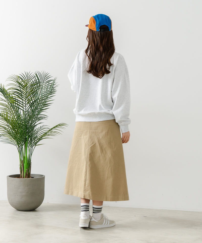 【C-FORT POINT/フォートポイント】ネコマフラー刺繍 スウェットトレーナー