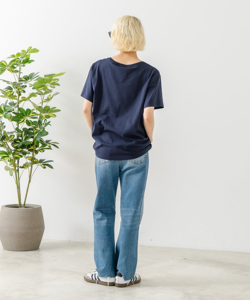 ブランドロゴワンポイント刺繍Tシャツ【U.S. POLO ASSN./ユーエスポロアッスン】