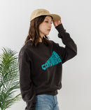 【CONVERSE/コンバース】クラックロゴ グラフィック スウェットトレーナー