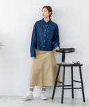 【BEVERLY HILLS POLO CLUB/ビバリーヒルズポロクラブ】【選べる2シルエット】オックスワイドシャツ（クロップド丈 or ビッグシルエット）ポニー刺繍
