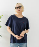 ブランドロゴワンポイント刺繍Tシャツ【U.S. POLO ASSN./ユーエスポロアッスン】
