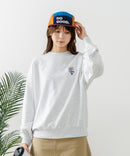 【C-FORT POINT/フォートポイント】ネコマフラー刺繍 スウェットトレーナー