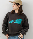 【CONVERSE/コンバース】クラックロゴ グラフィック スウェットトレーナー