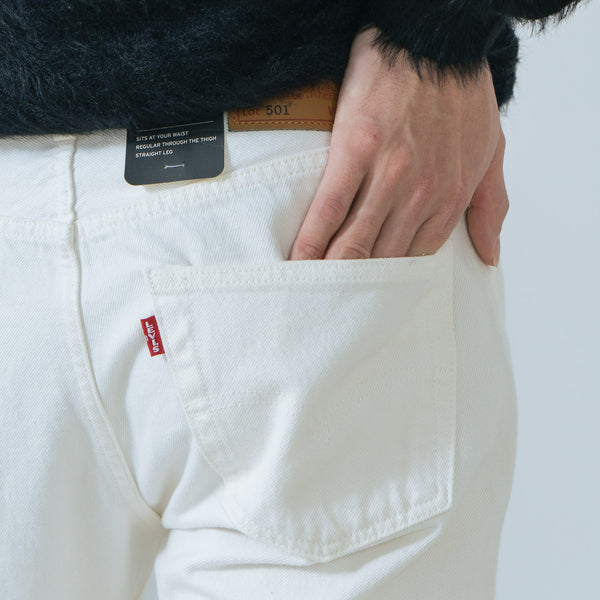 LEVI'S（リーバイス） 501 ORIGINAL WHITE - ZABOU